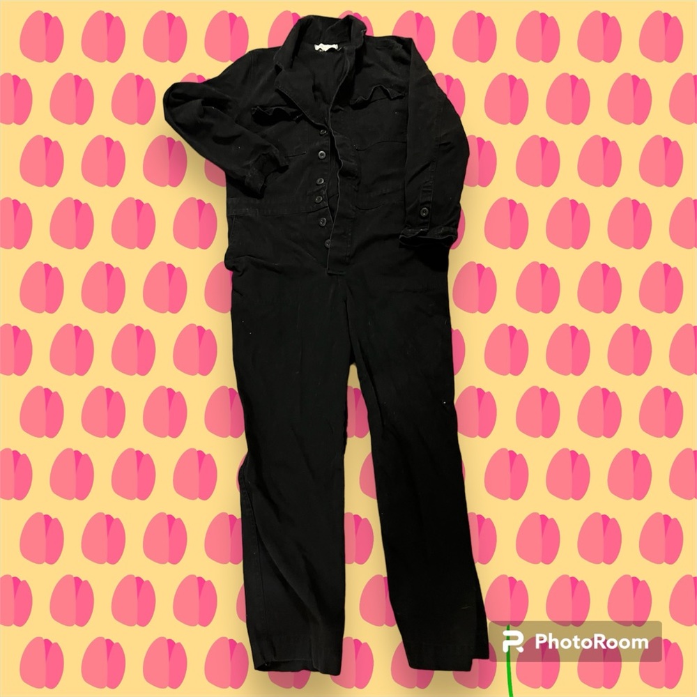 Madewell coverall black jeans